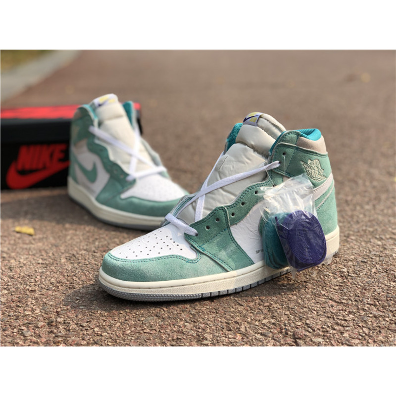 Air Jordan 1"Turbo Green"555088 311 Sneakers Men Women