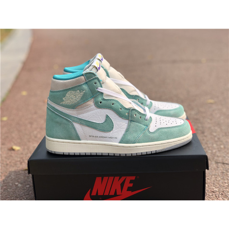 Air Jordan 1"Turbo Green"555088 311 Sneakers Men Women