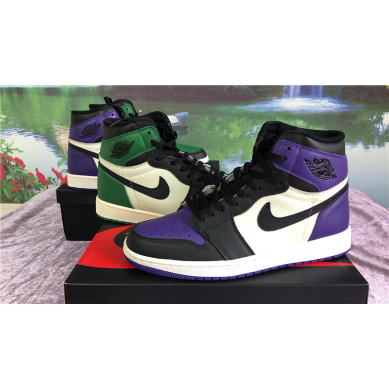 Air Jordan 1 High OG 555088 501 Sneakers Men Women