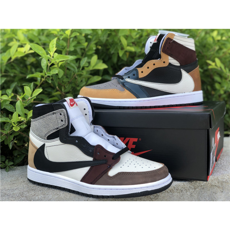 Air Jordan 1 HIGH OG TS SP SMPLE Sneakers Men Women