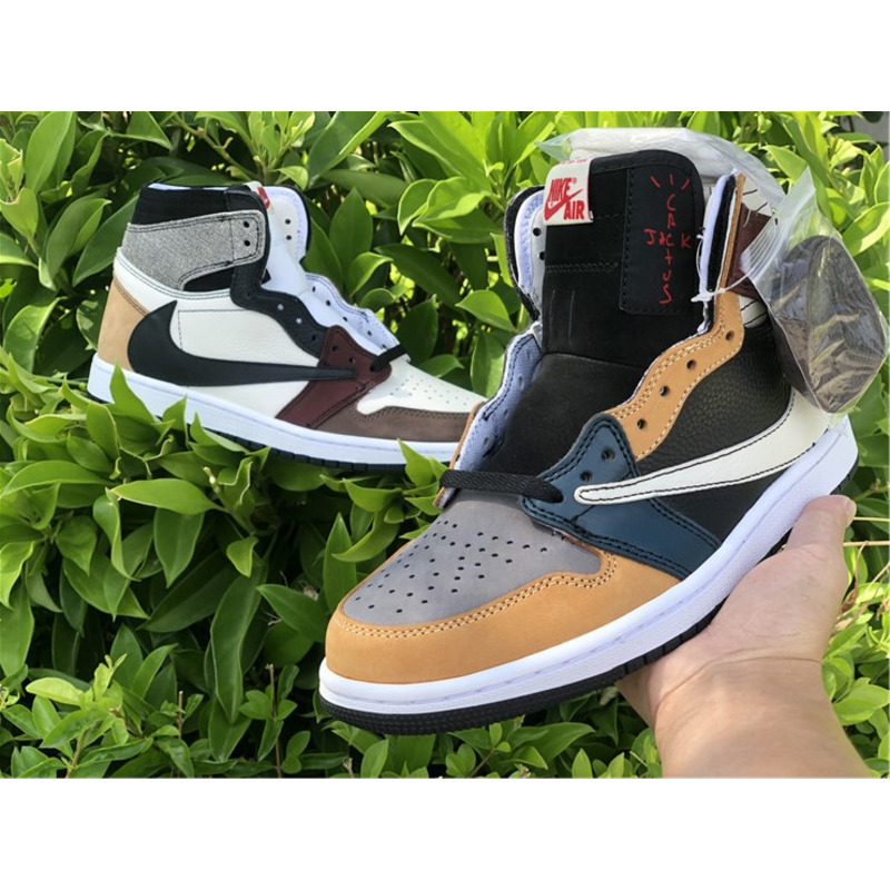 Air Jordan 1 HIGH OG TS SP SMPLE Sneakers Men Women