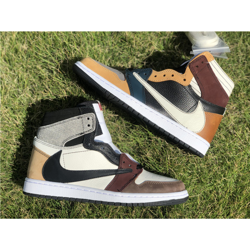 Air Jordan 1 HIGH OG TS SP SMPLE Sneakers Men Women