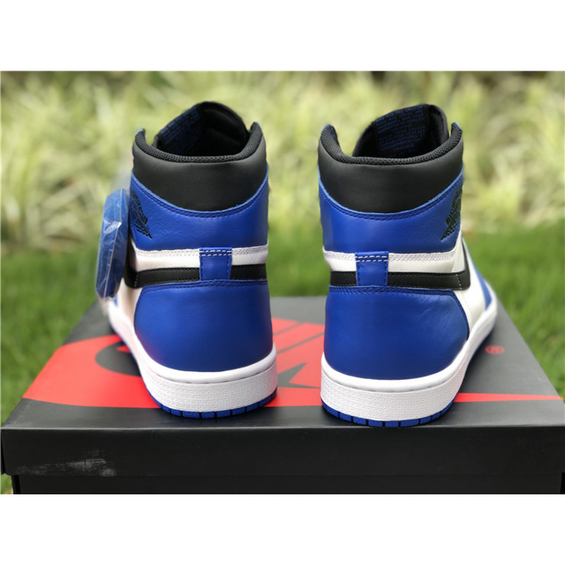 Air Jordan 1 High Sneakers Blue white Men Women