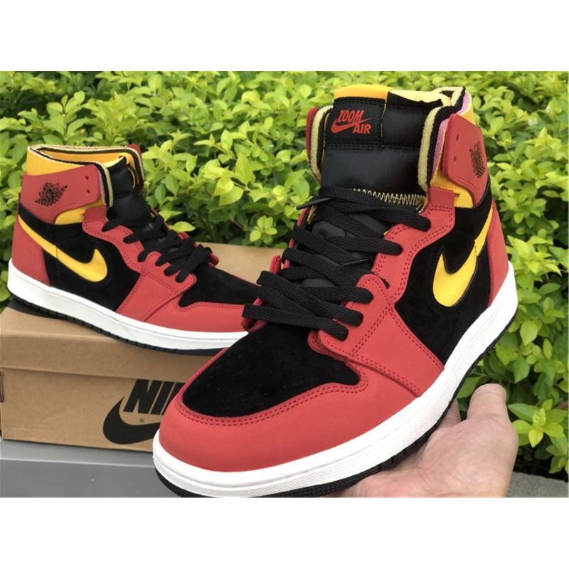 Air Jordan 1 Zoom Comfort"Chile Red"CT0978 006 Sneakers Men