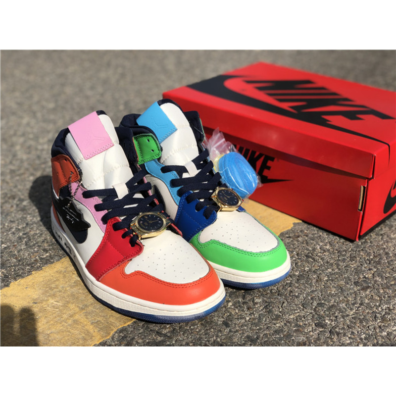 Melody Ehsani x Air Jordan 1 Mid WMNS"Fearless"CQ7629 100 Sneakers Men Women