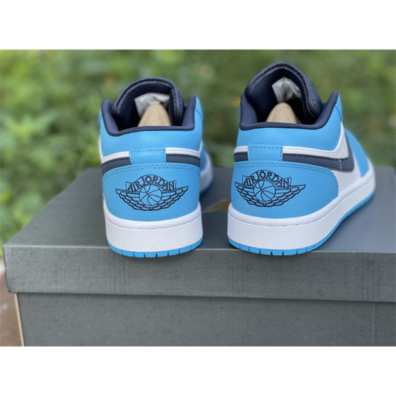 New Air Jordan 1 Low"UNC" 553558 144 Sneakers Men Women