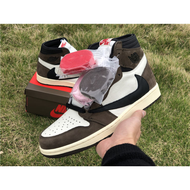 TS x Air Jordan 1 CD4487 100 Sneakers Men Women