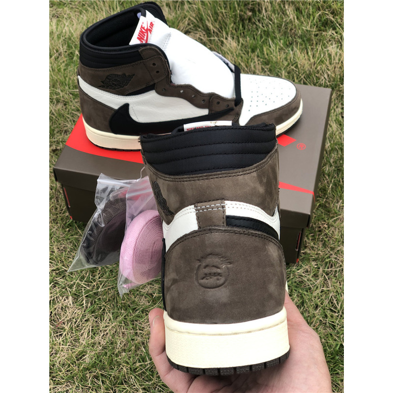 TS x Air Jordan 1 CD4487 100 Sneakers Men Women