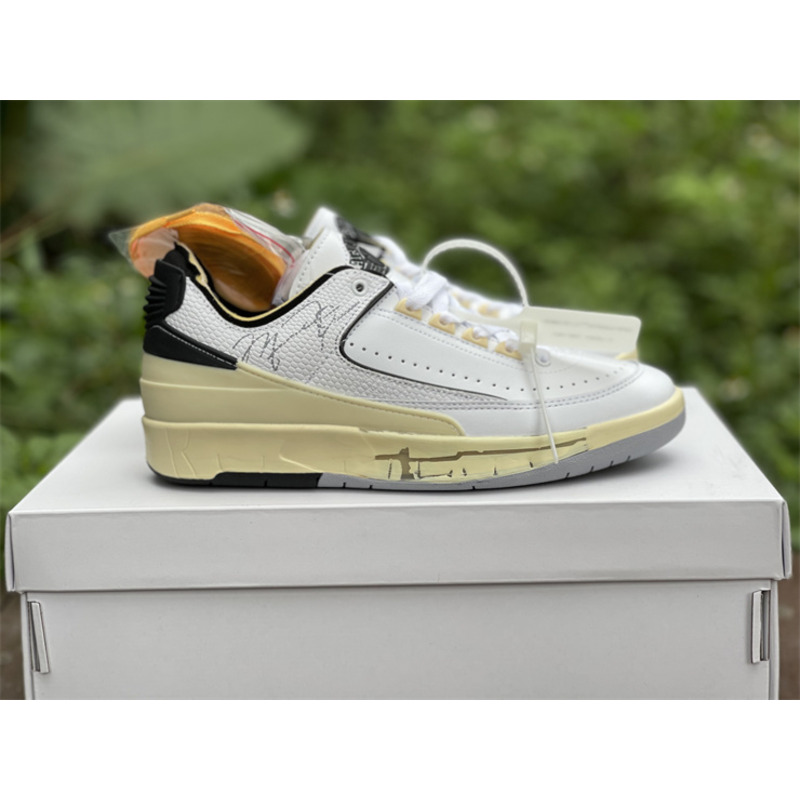 OFF White x Air Jordan 2 Low DJ4375 101 Sneakers Men