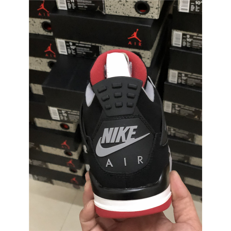 Air Jordan 4 RETRO Bred 2019 308497 060 Sneakers Men