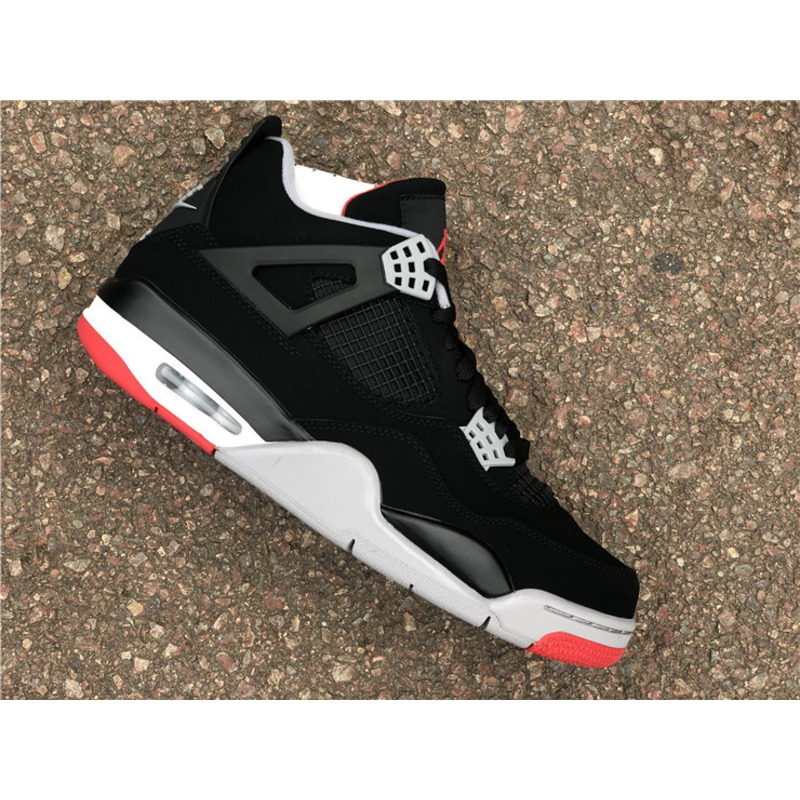Air Jordan 4 RETRO Bred 2019 308497 060 Sneakers Men