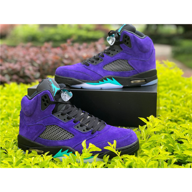 Air Jordan 5"Alternate Grape" 136027 500 Sneakers Men