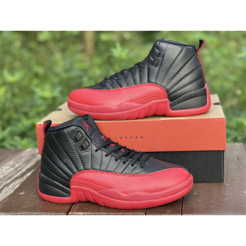 Air Jordan 12"Flu Game" 130690 002 Sneakers Men