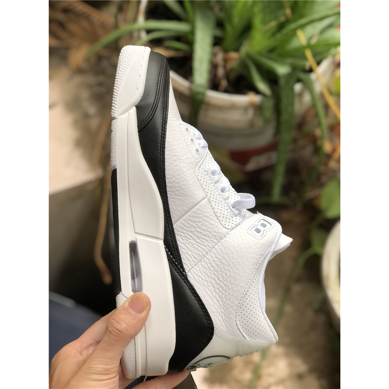 Fragment Design x Air Jordan 3 DA3595 100 Black White Sneakers Men