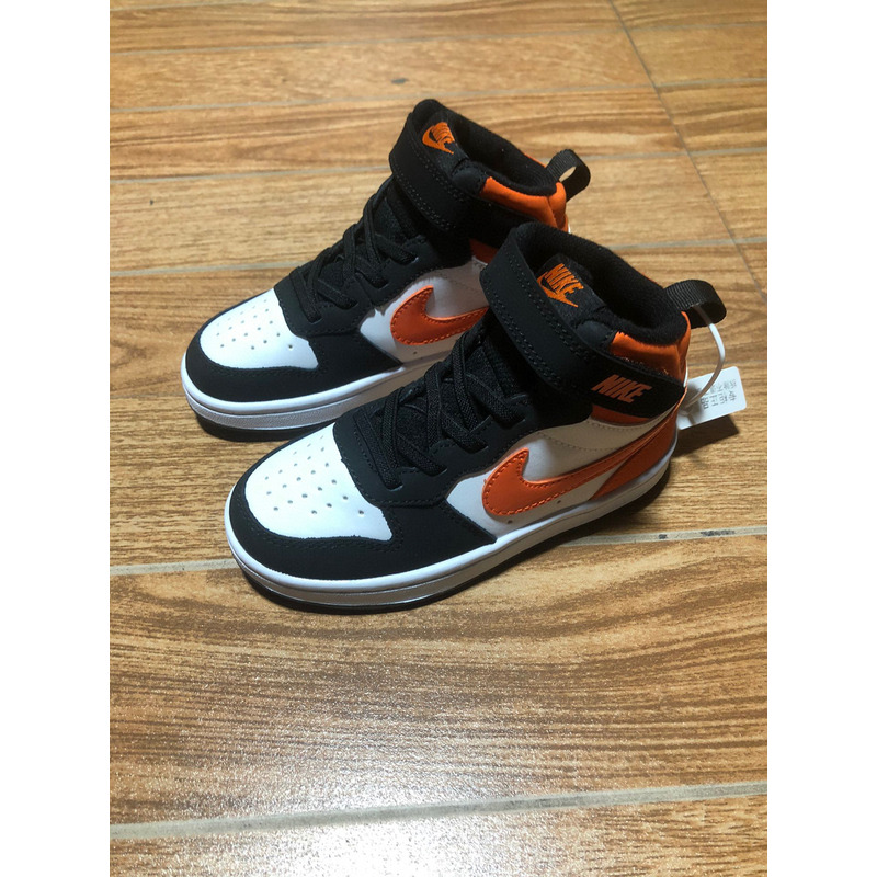 Nike Air Jordan 1 YA001 Orange Black Sneakers kids