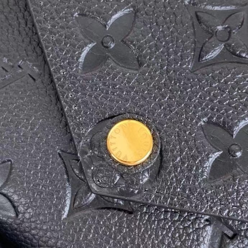 l**is V*t*n black victorine wallet