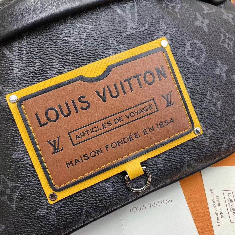 l**is V*t*n monogram canvas belt bag