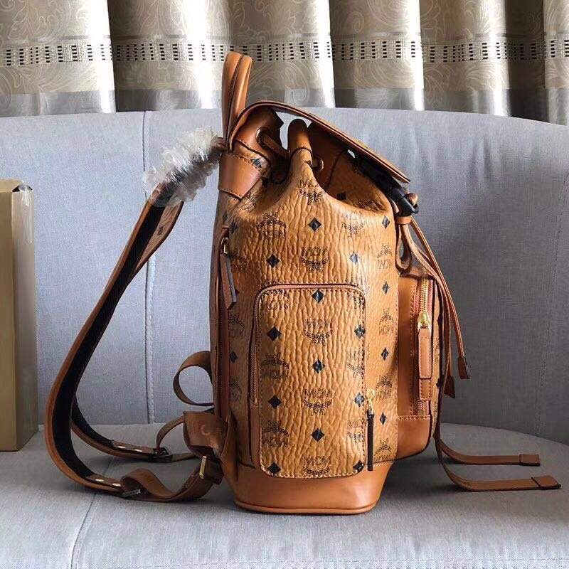MCM Medium Visetos Brandenburg Backpack