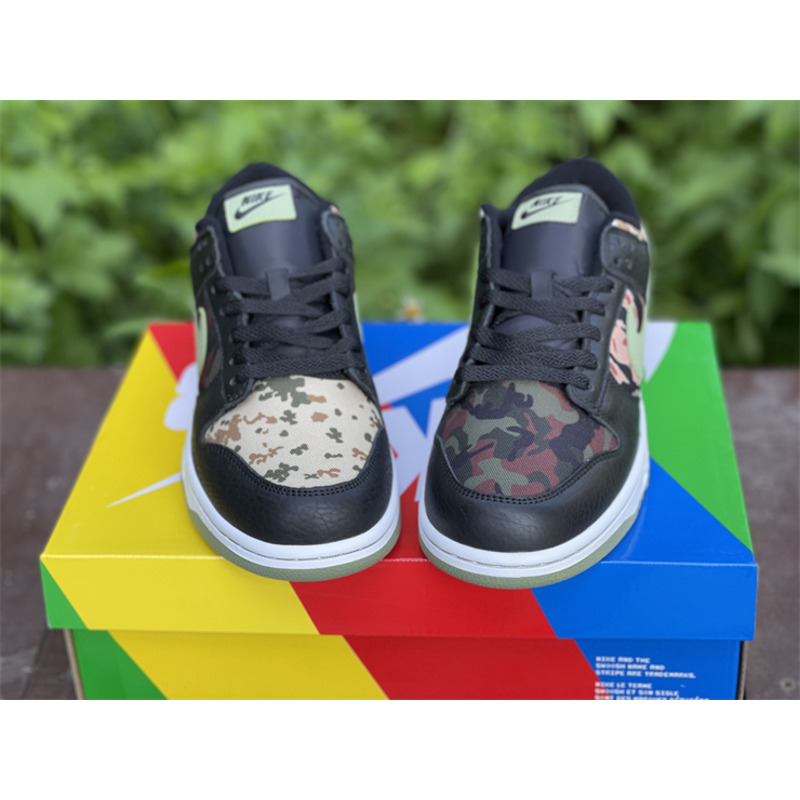 Nike Dunk Low "Crazy Camo"DH0957 001 Sneakers Men Women
