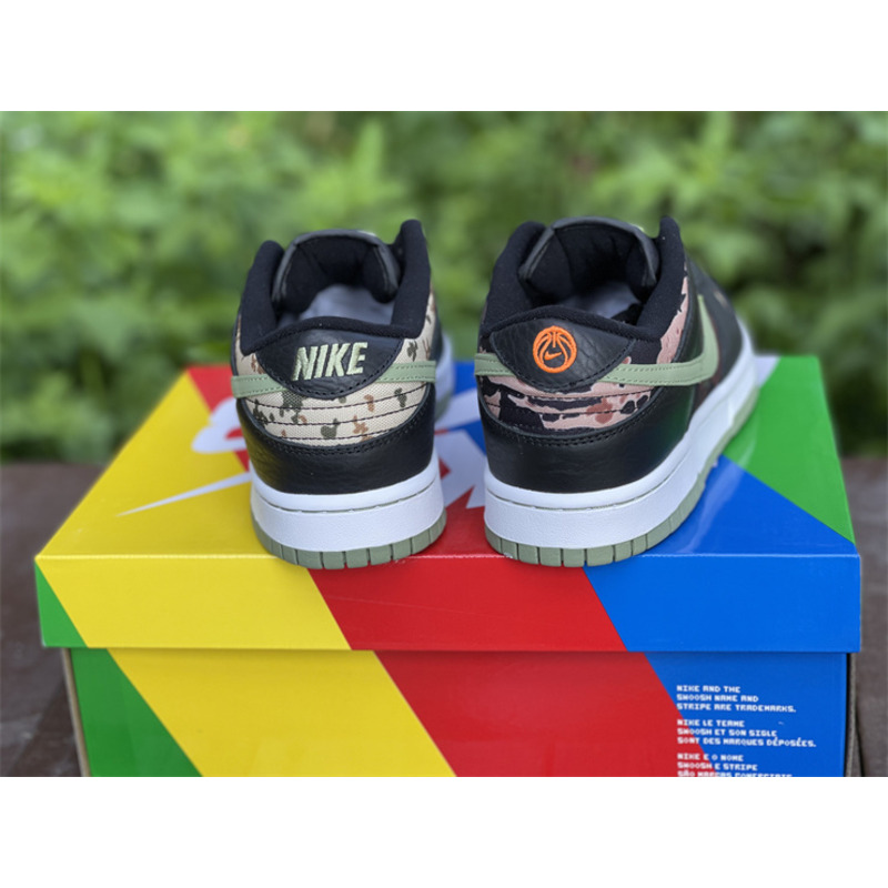 Nike Dunk Low "Crazy Camo"DH0957 001 Sneakers Men Women