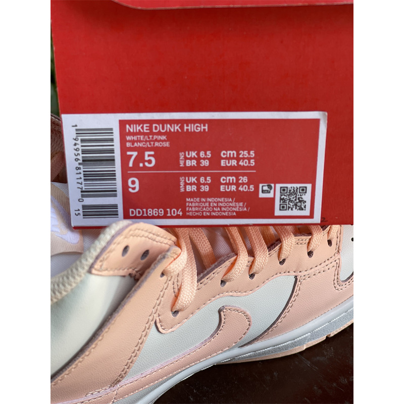 Nike SB Dunk High "Crimson Tint" DD1869 104 DD3363 Sneakers Men Women