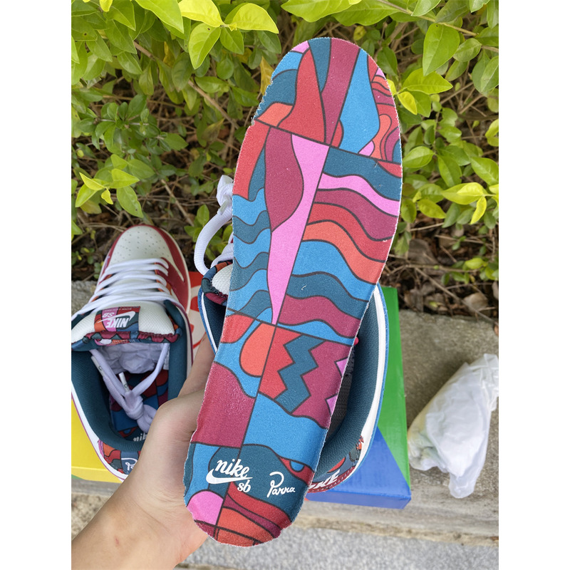 Parra x Nike SB Dunk Low DH7695 100 Sneakers Men Women