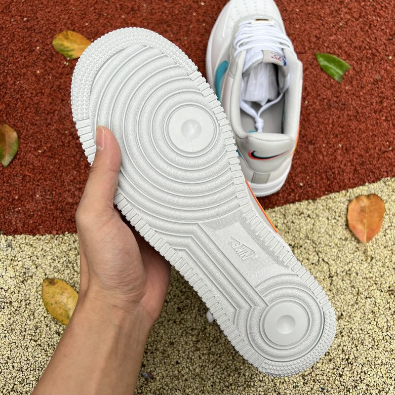 NBA x Nike Air Force 1 Low White Blue Yellow DC8874 100 Sneakers men women