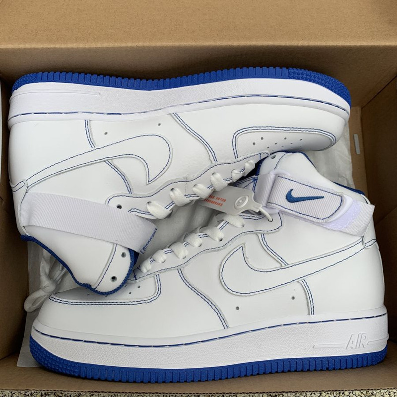 Nike Air Force 1 High 07 White Blue CV1753 101 Sneakers men women
