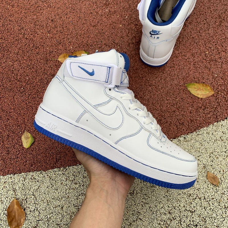 Nike Air Force 1 High 07 White Blue CV1753 101 Sneakers men women