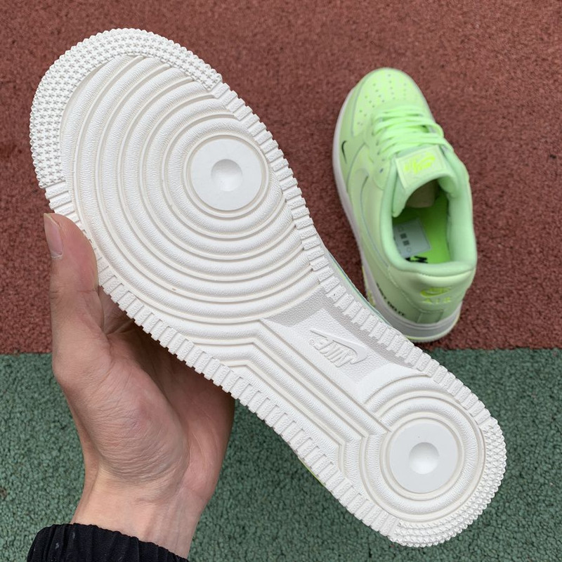 Nike Air Force 1 low Just Do It fluorescent green CT2541 700 Sneakers Men Women