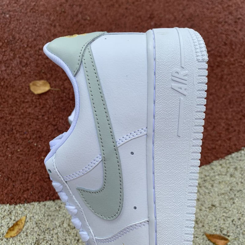 Nike Air Force 1 low white gray mini gold hook CZ0270 106 Sneakers Men Women