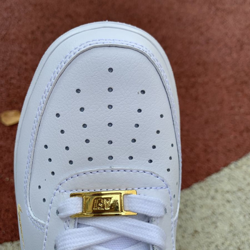 Nike Air Force 1 low white gray mini gold hook CZ0270 106 Sneakers Men Women