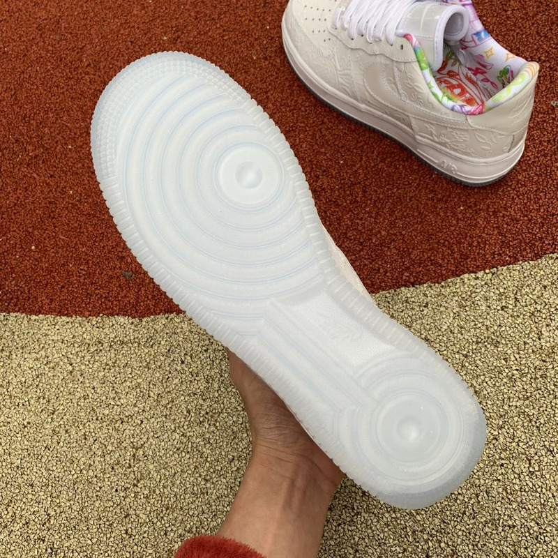 Nike Air Force 1 paper cut pure white CU8870 117 Sneakers Men Women