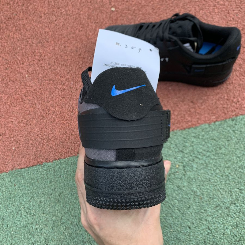 Nike Air Force 1 Type Translucent All Black AT7859 001 Sneakers men women
