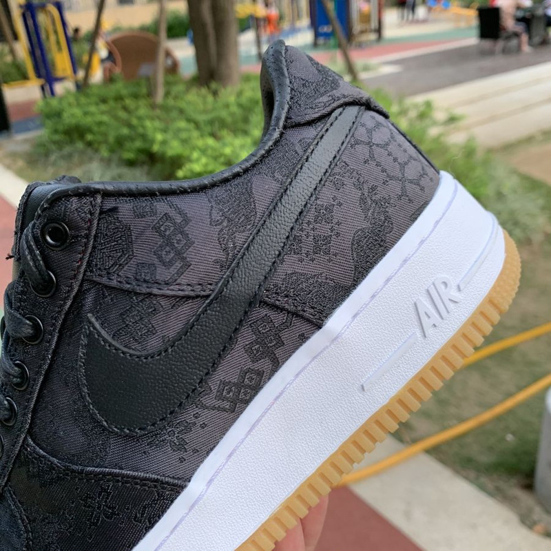 Nike Air Force 1 x Clot x Fragment Black Silk CZ3986 001 Sneakers men women