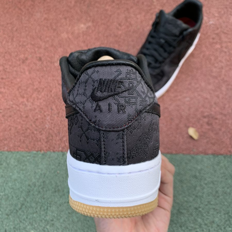 Nike Air Force 1 x Clot x Fragment Black Silk CZ3986 001 Sneakers men women