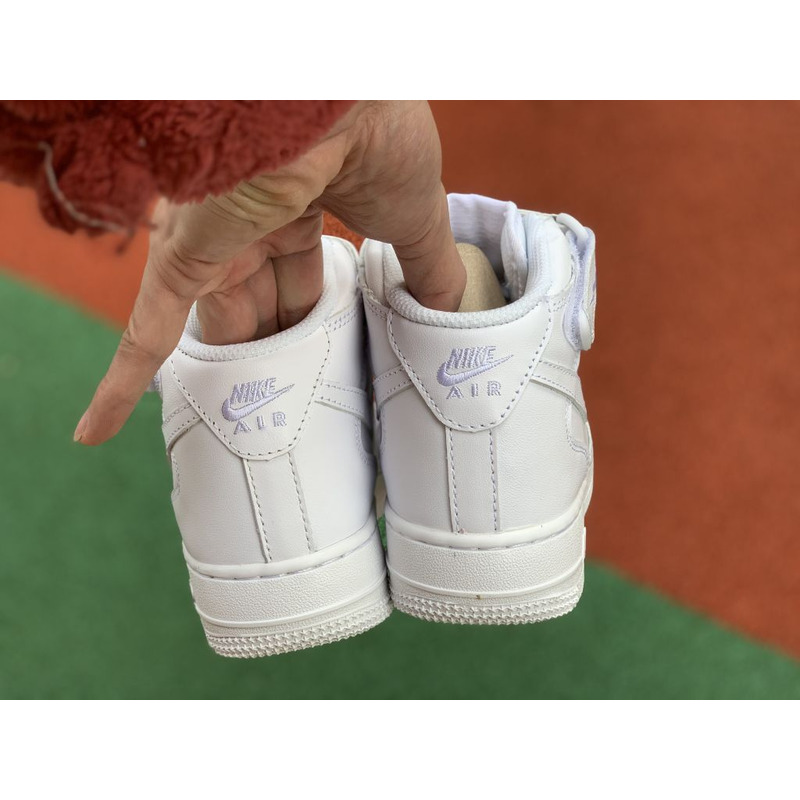 Nike Air Force 1 07 MID GS All White 366731 100Sneakers men women