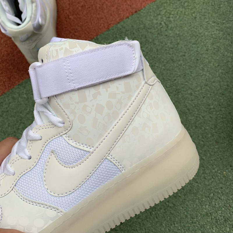 STASH X Nike Air Force 1 HIGH NOZZLE CAP White Graffiti AO9296 100 Sneakers men women