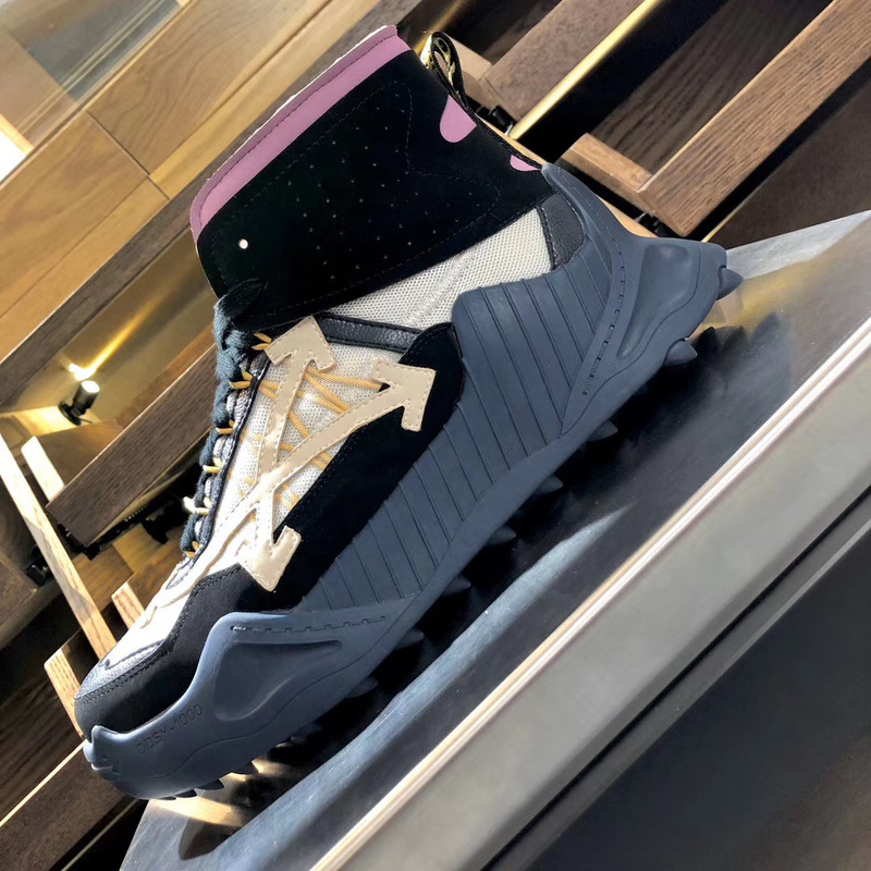 Off-White High Top Running Sneakers
