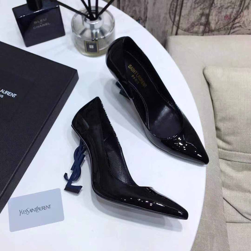 Saint Laurent YSL Black Heels