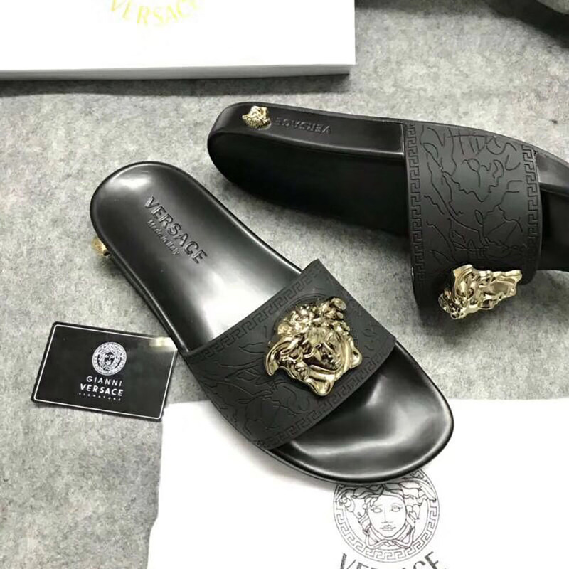 Versace Baroque Medusa Slides